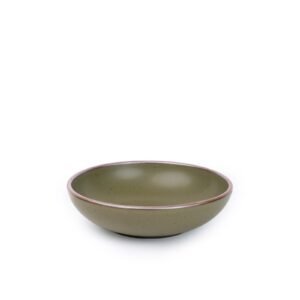 gardengox daily bowl in Pine Green, glazed stoneware